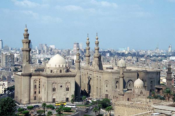 Khan - mosque from above