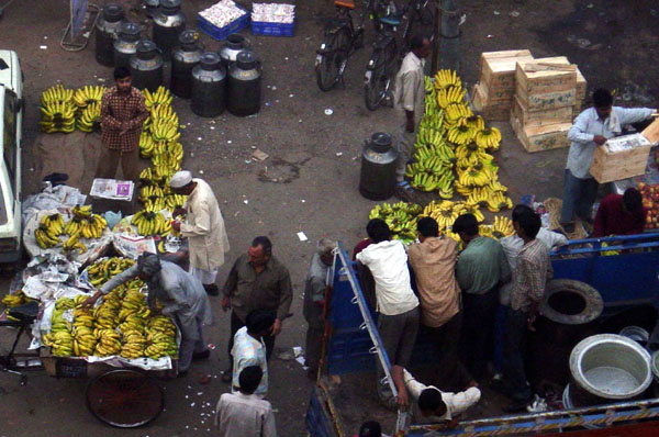 Delhi - banana scene