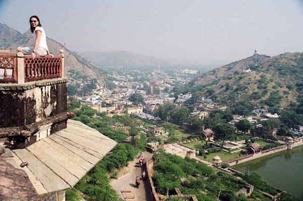 Jaipur - Amber Fort Sheila balcony