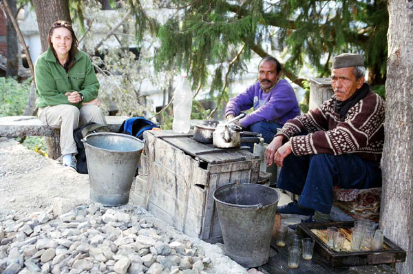 Nainital - chai stop Sheila