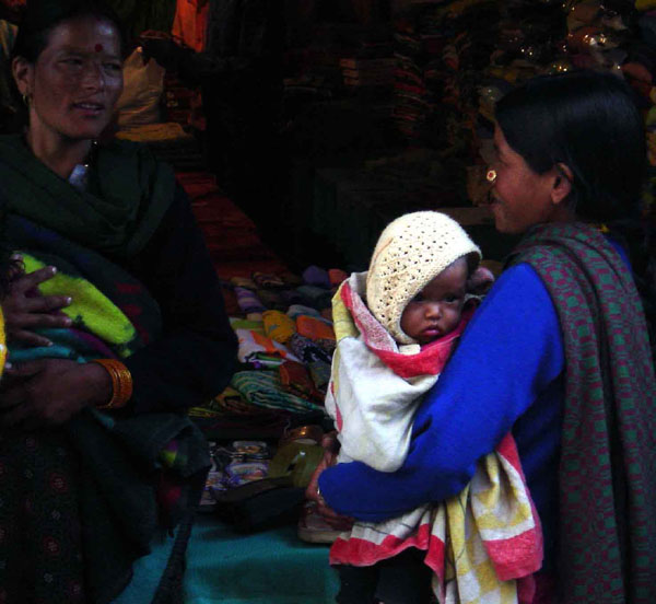 Nainital - mom and baby