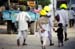 Pushkar - yellow turban walkers