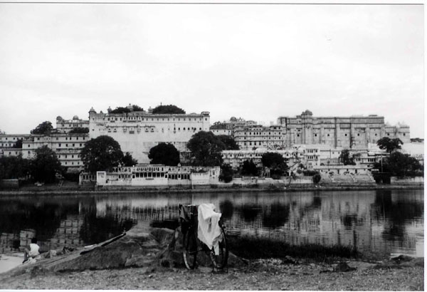 Udaipur - lake washers