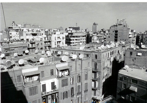 Cairo - rooftop BW