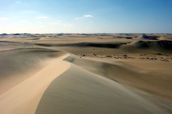 Desert - nuthin but sand