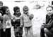 Coptic - 3 kids and Sheila BW