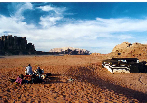 Wadi Rum - bedouin camp