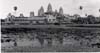 Ankor Wat - pond view bw