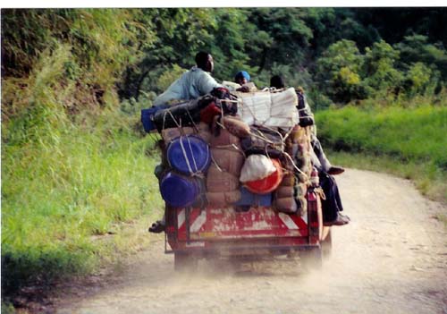 Uganda Fort Portal - moving day